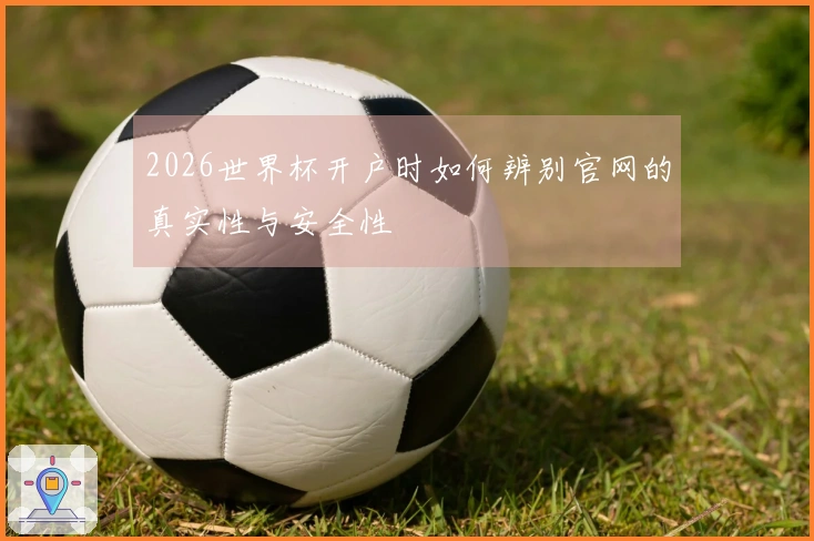2026世界杯开户时如何辨别官网的真实性与安全性
