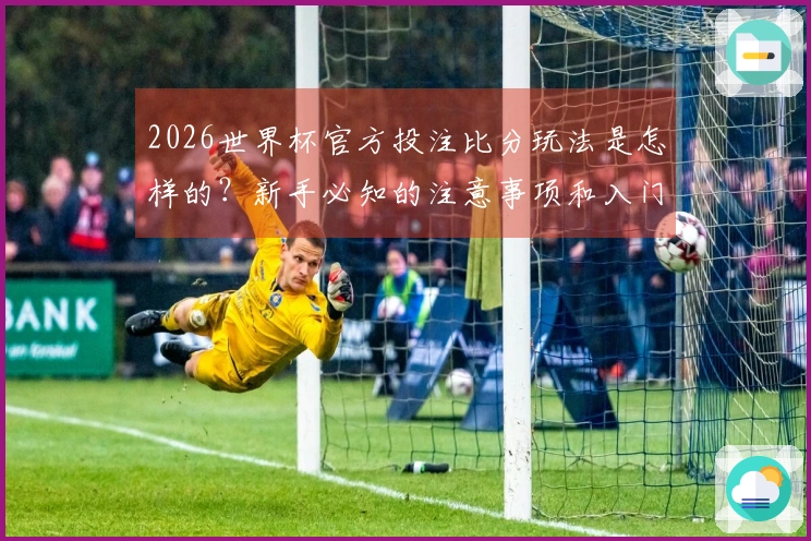 2026世界杯官方投注比分玩法是怎样的？新手必知的注意事项和入门知识