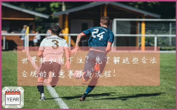 世界杯如何下注？先了解这些合法合规的注意事项与流程！