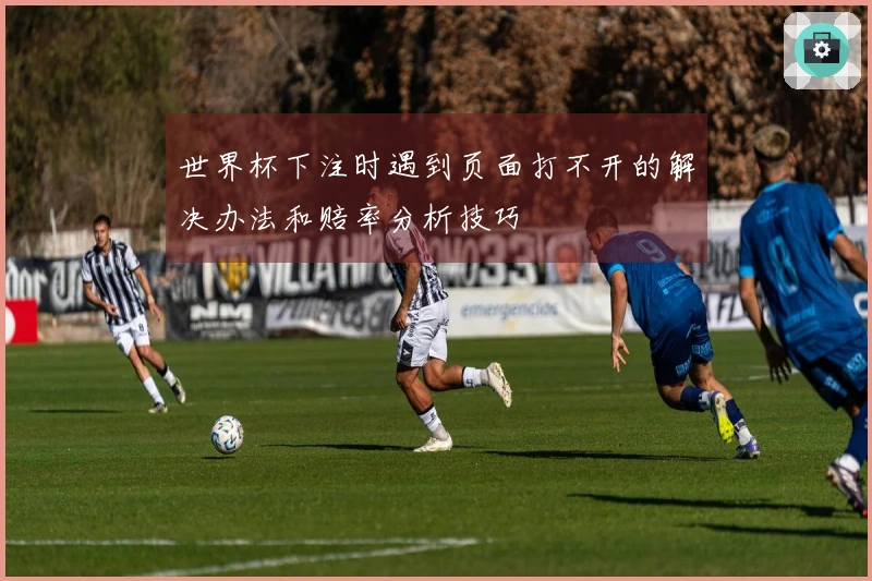 世界杯下注时遇到页面打不开的解决办法和赔率分析技巧