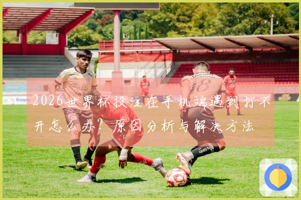 2026世界杯投注在手机端遇到打不开怎么办？原因分析与解决方法