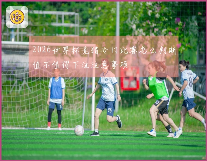 2026世界杯竞猜冷门比赛怎么判断值不值得下注注意事项