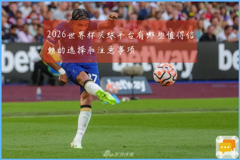 2026世界杯买球平台有哪些值得信赖的选择和注意事项